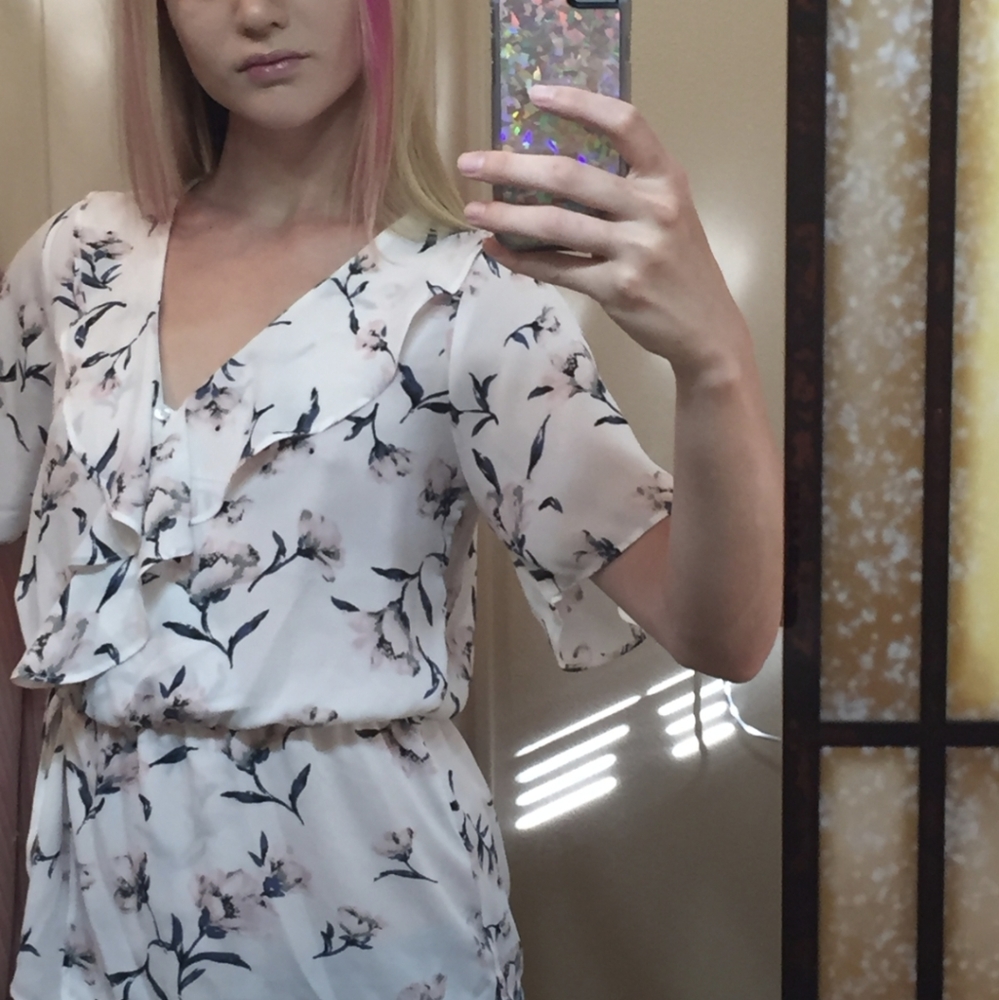 Sienna Sky Flowy Floral Blouse